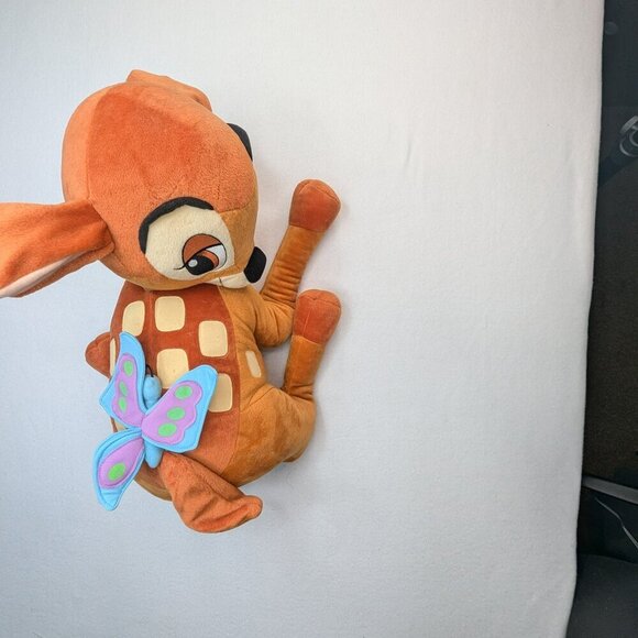 NWT Disney Bambi 2001 Plush w/ Butterfly (Mattel/Fisher Price) Large 20" - Picture 3 of 13